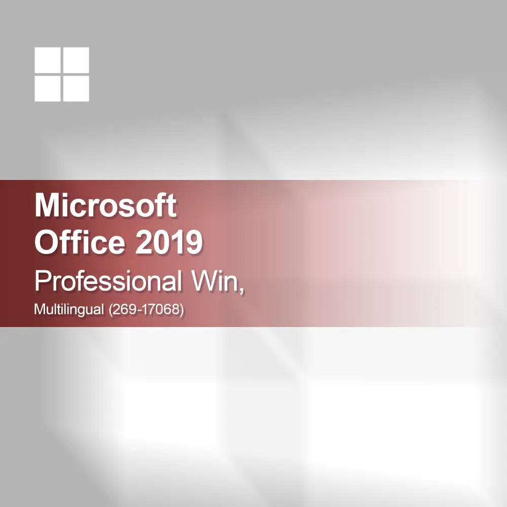 Microsoft Office 2019 Professional Win, Multilingual (269-17068)